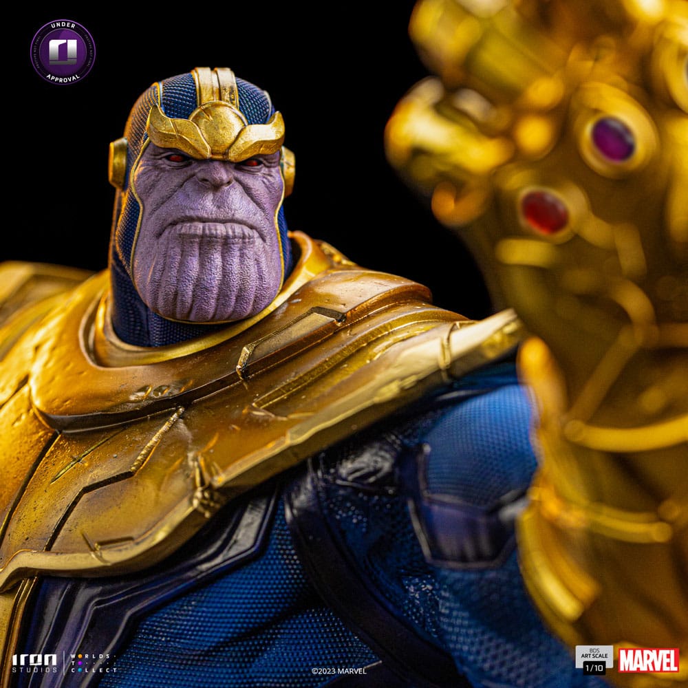 Marvel BDS Art Scale Statue 1/10 Thanos Infinity Gaunlet Diorama 30 cm 0618231954308