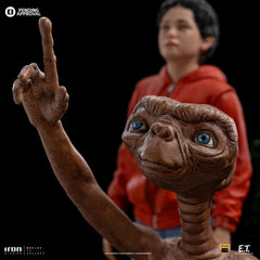 E.T. The Extra-Terrestrial Deluxe Art Scale Statue 1/10 E.T., Elliot and Gertie 19 cm 0618231954513