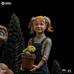 E.T. The Extra-Terrestrial Deluxe Art Scale Statue 1/10 E.T., Elliot and Gertie 19 cm 0618231954513