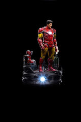 Marvel Deluxe Art Scale Statue 1/10 Iron Man Unleashed 23 cm 0618231954650