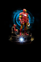 Marvel Deluxe Art Scale Statue 1/10 Iron Man Unleashed 23 cm 0618231954650