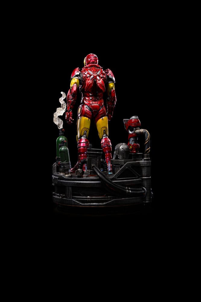 Marvel Deluxe Art Scale Statue 1/10 Iron Man Unleashed 23 cm 0618231954650