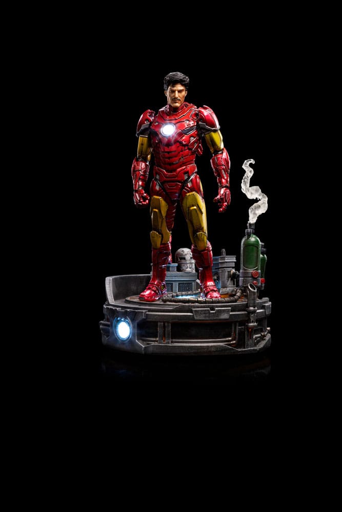 Marvel Deluxe Art Scale Statue 1/10 Iron Man Unleashed 23 cm 0618231954650