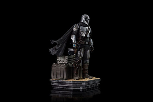 Star Wars The Mandalorian Scale Statue 1/10 Din Djarin and Din Grogu 21 cm 0618231954704