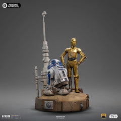 Star Wars Deluxe Art Scale Statue 1/10 C-3PO & R2D2 31 cm 0618231954988