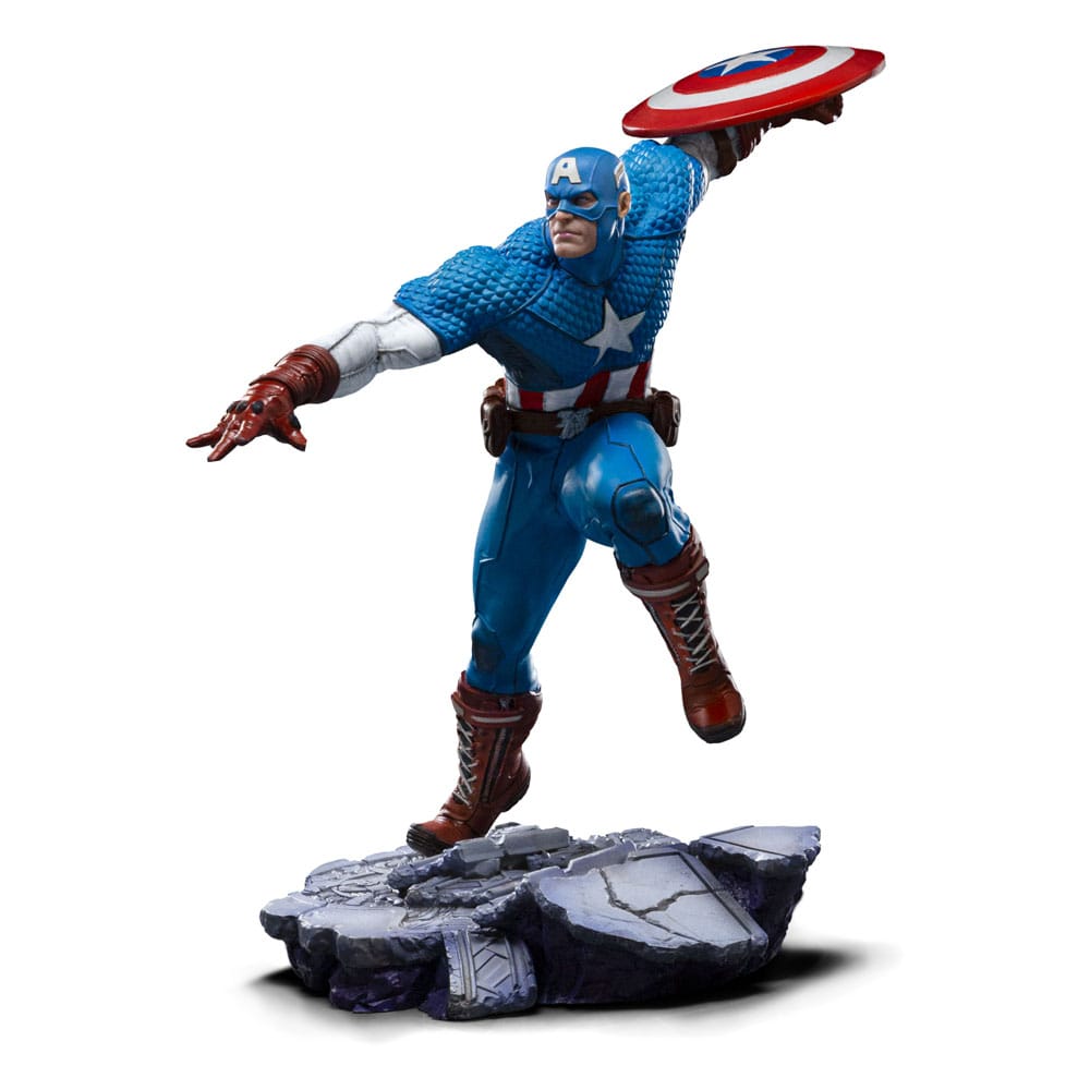 Marvel BDS Art Scale Statue 1/10 Captain America 22 cm 0618231955312