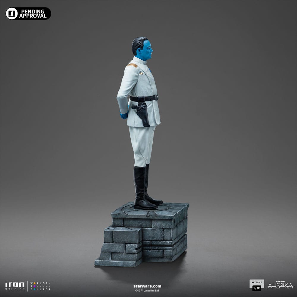 Star Wars Ahsoka Art Scale Statue 1/10 Grand Admiral Thrawn 25 cm 0618231955565