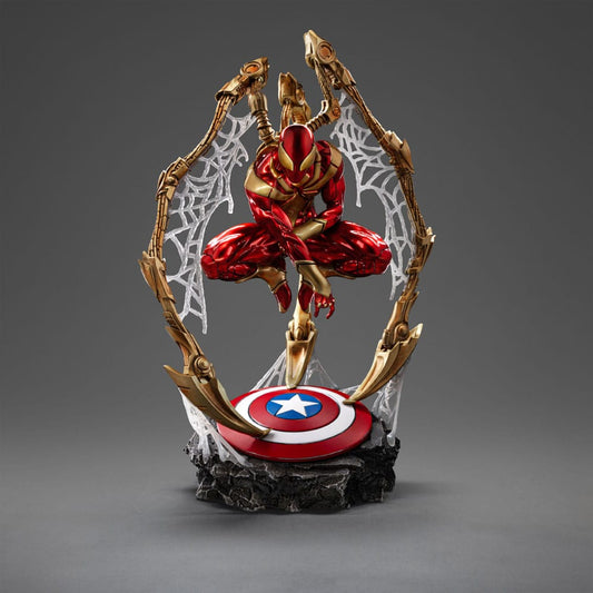 Marvel Art Scale Deluxe Statue 1/10 Spider-man Iron Armor Comics (CCXP Exclusive 2024) 24 cm 0618231955602