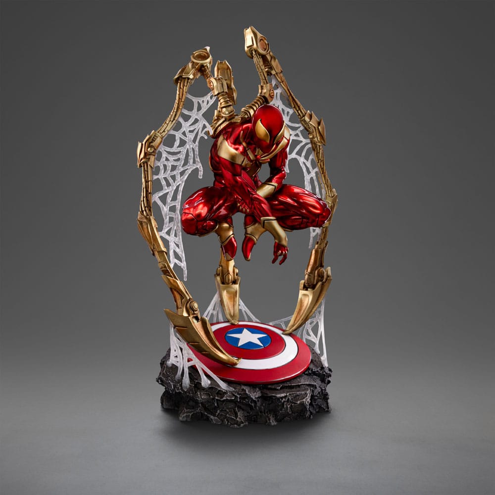 Marvel Art Scale Deluxe Statue 1/10 Spider-man Iron Armor Comics (CCXP Exclusive 2024) 24 cm 0618231955602