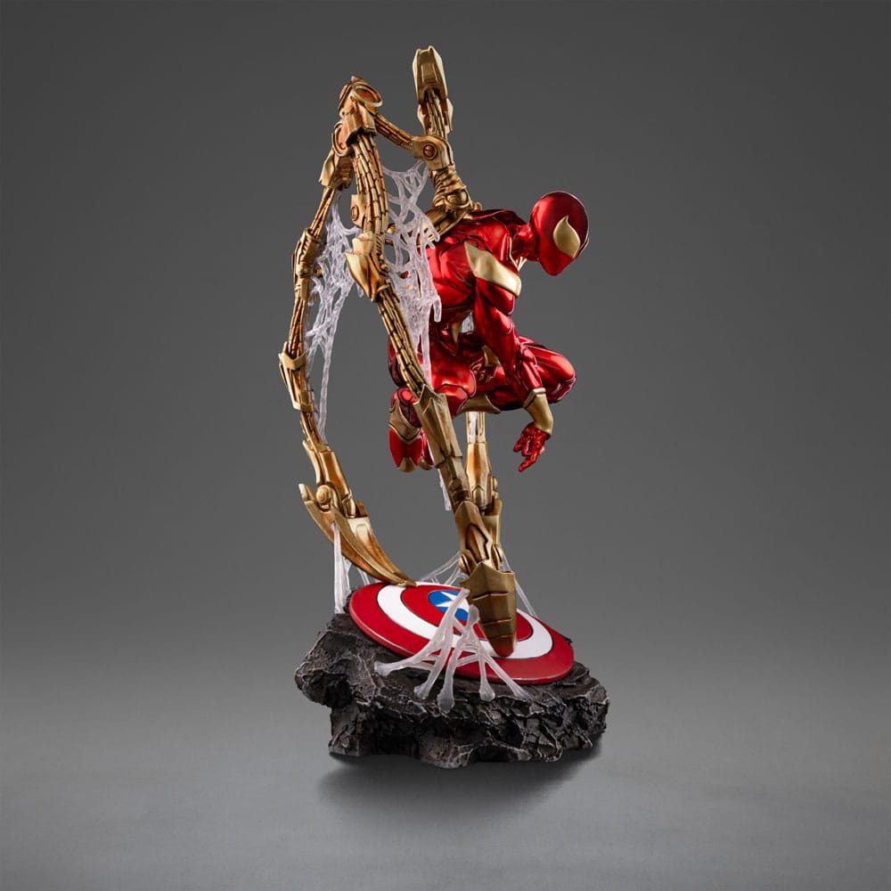 Marvel Art Scale Deluxe Statue 1/10 Spider-man Iron Armor Comics (CCXP Exclusive 2024) 24 cm 0618231955602