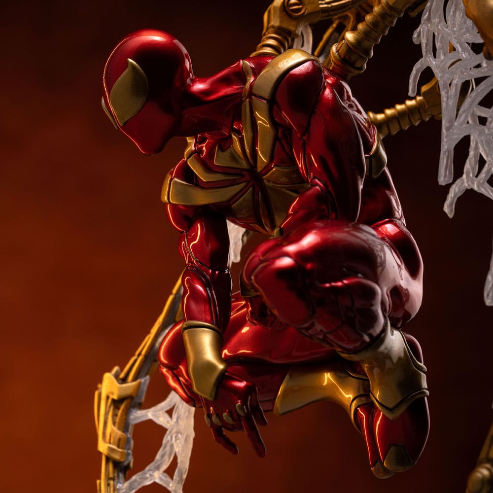 Marvel Art Scale Deluxe Statue 1/10 Spider-man Iron Armor Comics (CCXP Exclusive 2024) 24 cm 0618231955602