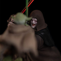 Star Wars Deluxe Art Scale Statue 1/10 Yoda vs Emperor Palpatine (CCXP Exclusive 2024) 31 cm 0618231955633