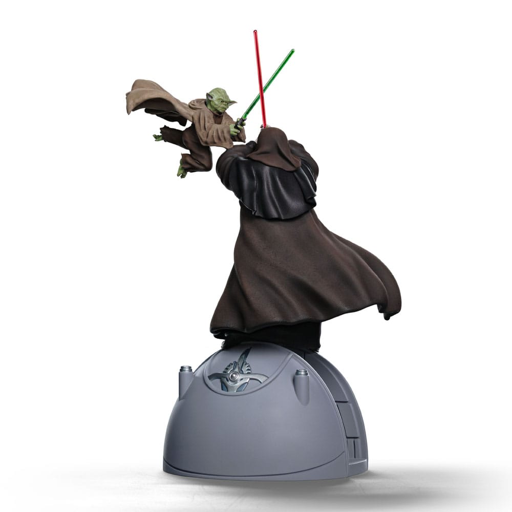 Star Wars Deluxe Art Scale Statue 1/10 Yoda vs Emperor Palpatine (CCXP Exclusive 2024) 31 cm 0618231955633