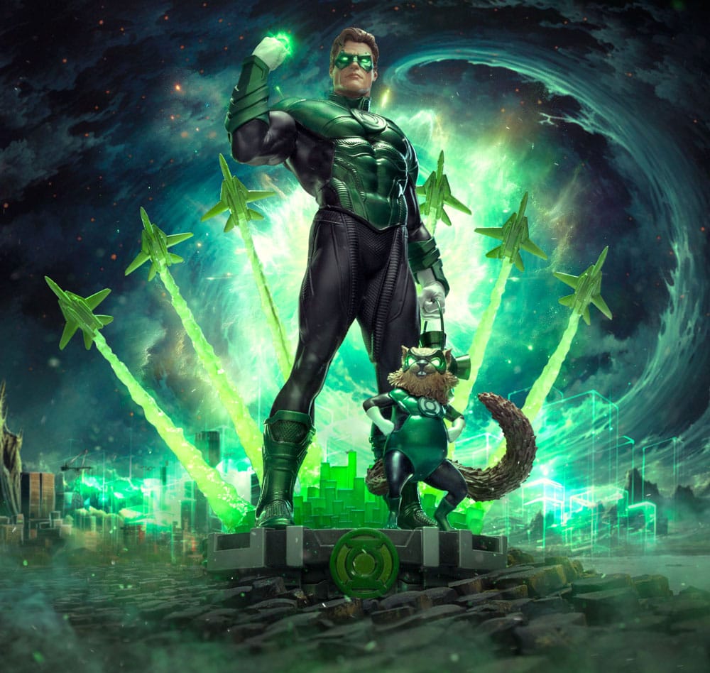 DC Comics Art Scale Deluxe Statue 1/10 Green Lantern Unleashed 24 cm 0618231955688