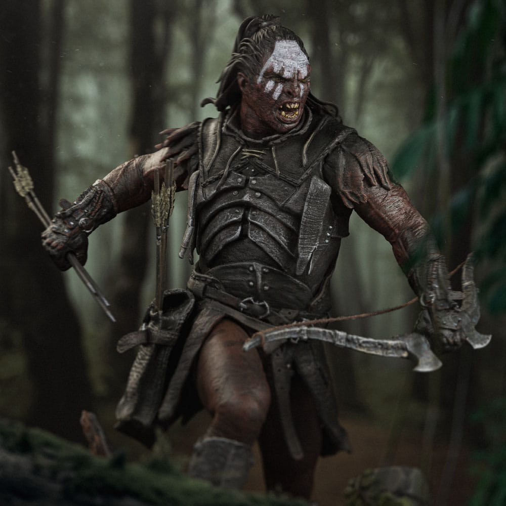 The Lord of the Rings Art Scale Statue 1/10 Lurtz, Uruk-Hai Leader 23 cm 0618231955718