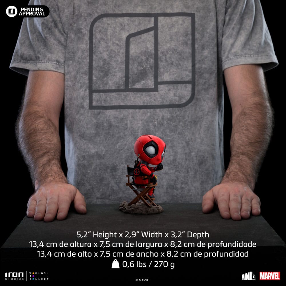 Marvel Deadpool & Wolverine Mini Co. PVC Deadpool 13 cm 0618231955787