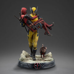 Deadpool Deluxe Art Scale Statue 1/10 Deadpool & Wolverine 21 cm 0618231955855