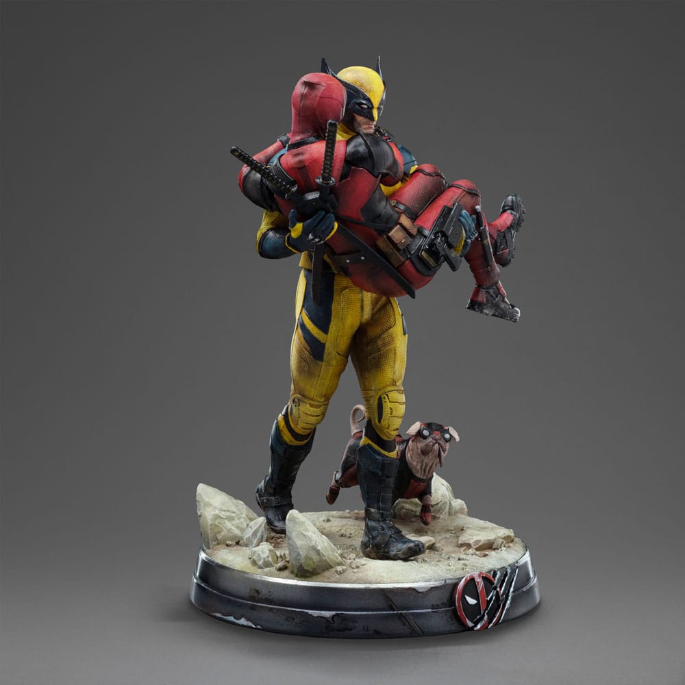 Deadpool Deluxe Art Scale Statue 1/10 Deadpool & Wolverine 21 cm 0618231955855