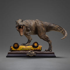 Jurassic Park Icons Statue T-Rex Attack 15 cm 0618231955886