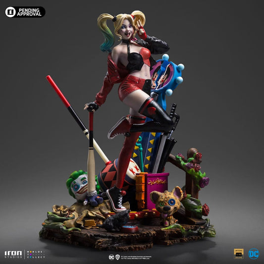 DC Comics Deluxe Art Scale Statue 1/10 Harley Quinn (Gotham City Sirens) 22 cm 0618231955978