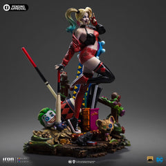 DC Comics Deluxe Art Scale Statue 1/10 Harley Quinn (Gotham City Sirens) 22 cm 0618231955978