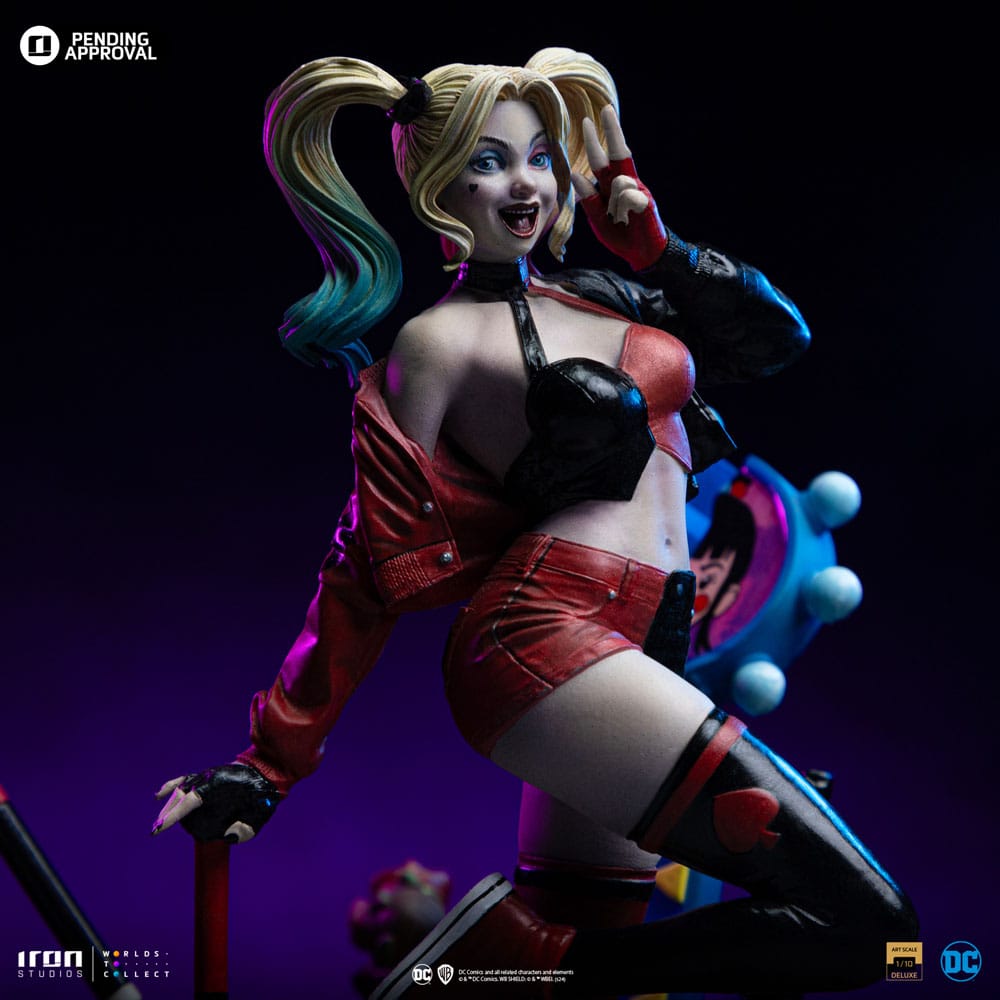 DC Comics Deluxe Art Scale Statue 1/10 Harley Quinn (Gotham City Sirens) 22 cm 0618231955978