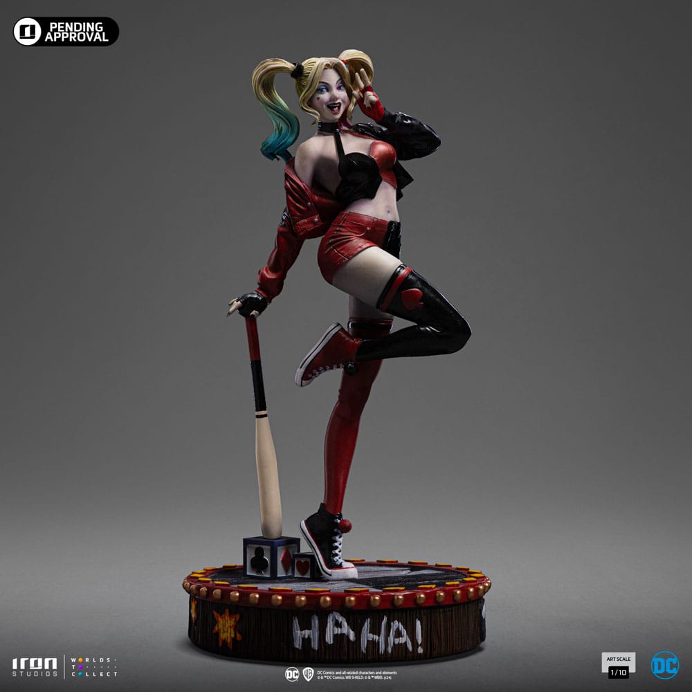 DC Comics Art Scale Statue 1/10 Harley Quinn (Gotham City Sirens) 22 cm 0618231955985