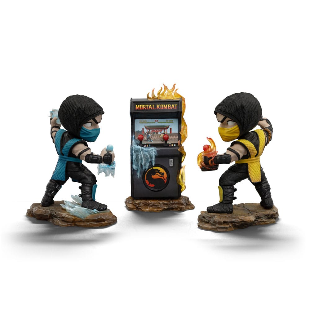 Mortal Kombat Mini Co. PVC Figures Scorpion vs. Subzero Arcade Set 15 cm 0618231956043