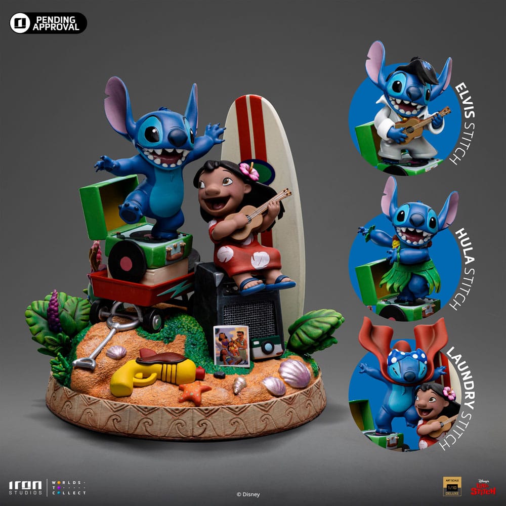 Lilo & Stitch Deluxe Art Scale Statue 1/10 Lilo & Stitch 20 cm 0618231956098