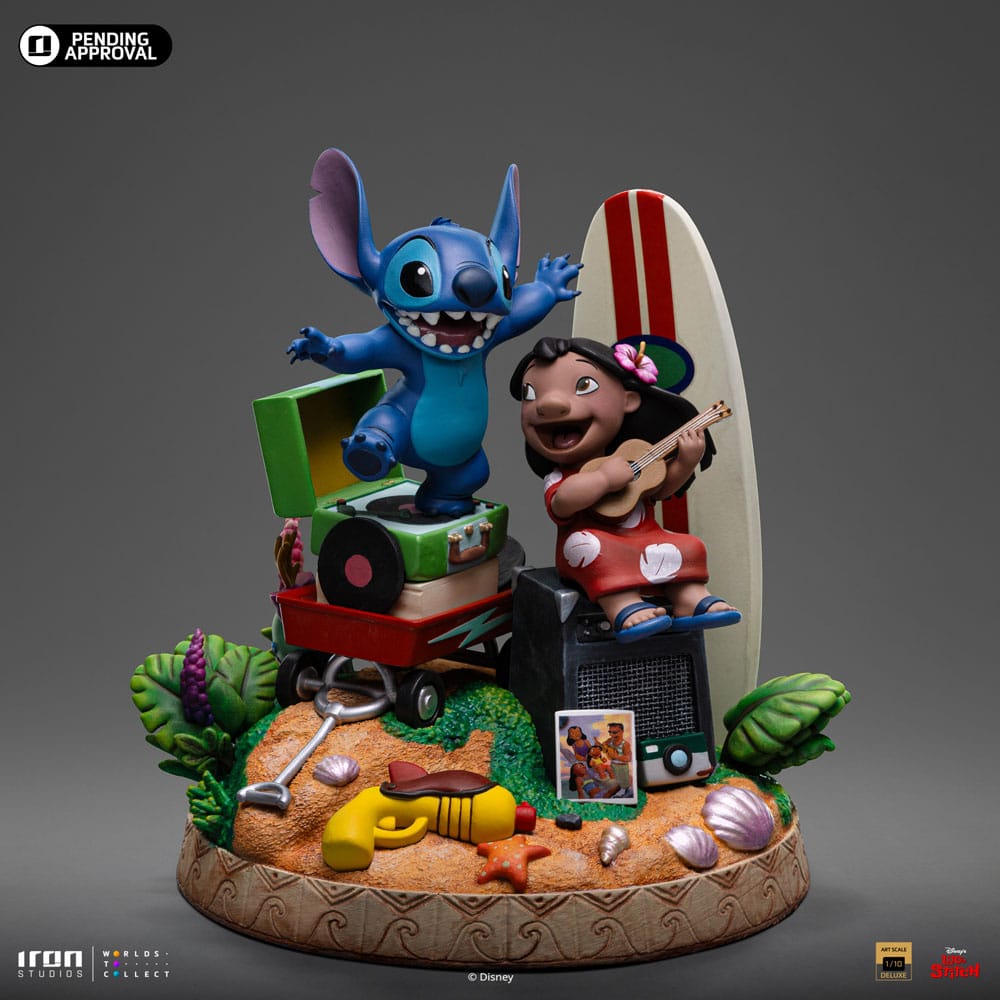 Lilo & Stitch Deluxe Art Scale Statue 1/10 Lilo & Stitch 20 cm 0618231956098