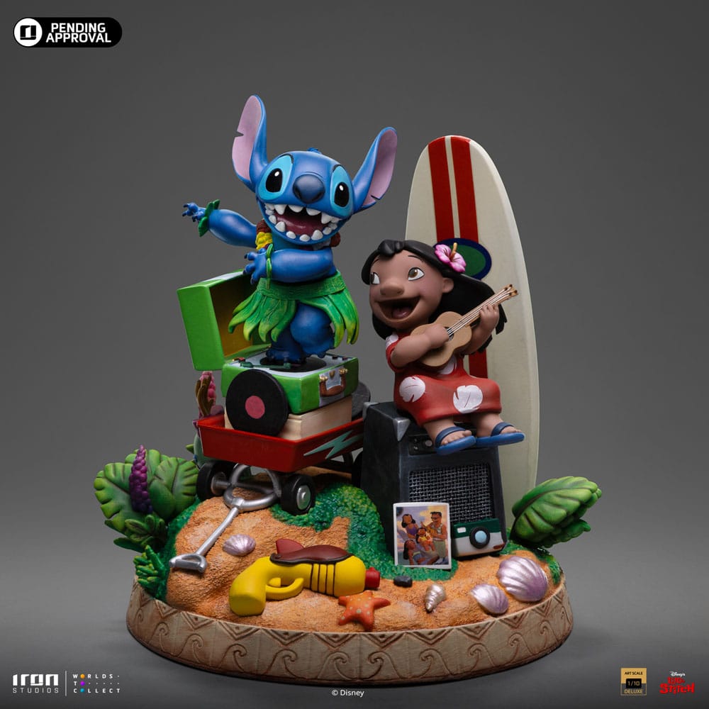 Lilo & Stitch Deluxe Art Scale Statue 1/10 Lilo & Stitch 20 cm 0618231956098