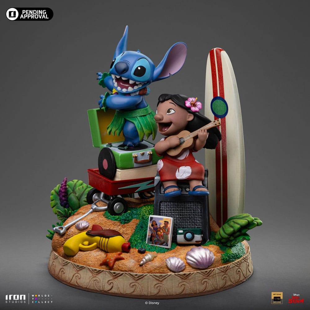 Lilo & Stitch Deluxe Art Scale Statue 1/10 Lilo & Stitch 20 cm 0618231956098