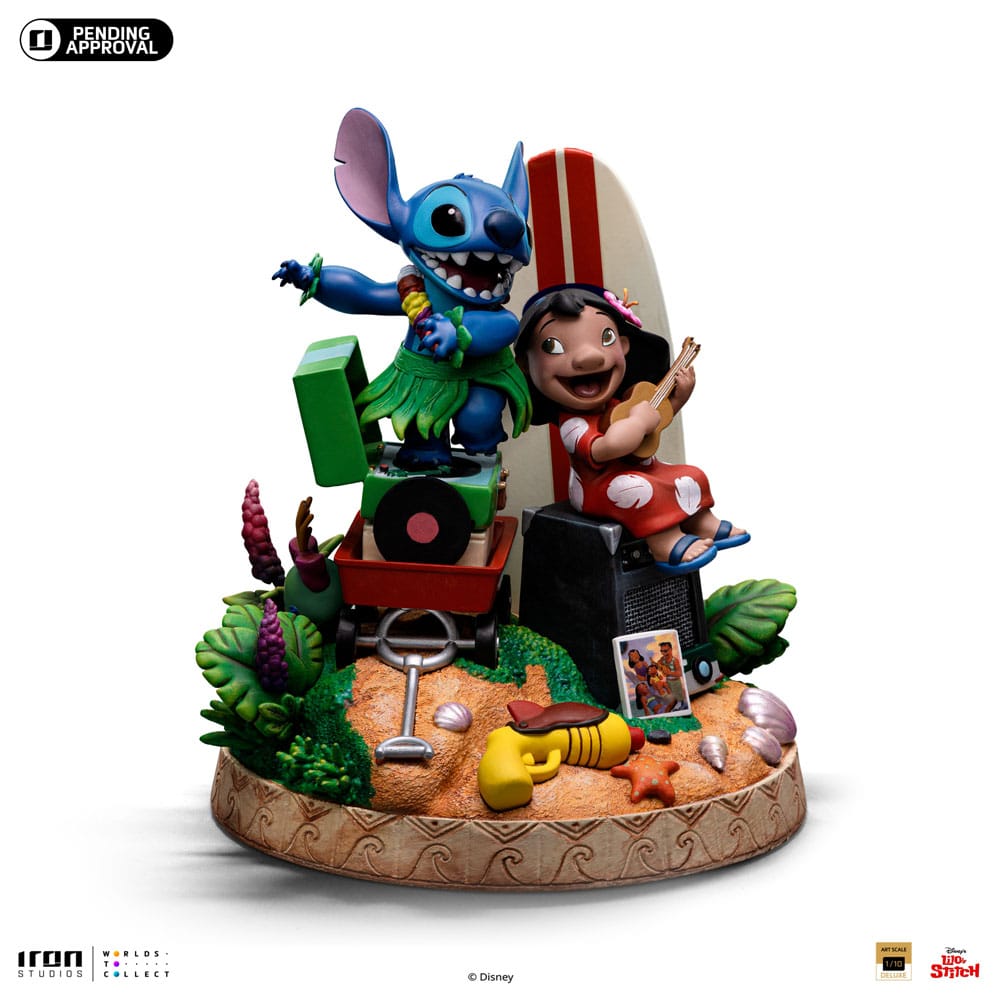 Lilo & Stitch Deluxe Art Scale Statue 1/10 Lilo & Stitch 20 cm 0618231956098