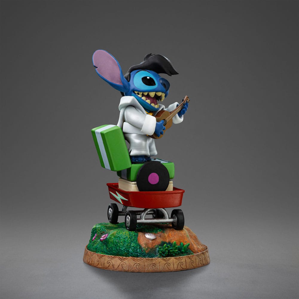 Lilo & Stitch Art Scale Statue 1/10 Stitch King of Rock 17 cm 0618231956104