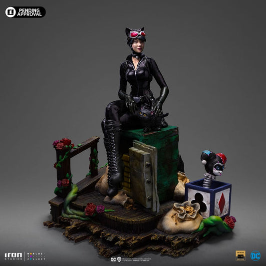 DC Comics Deluxe Art Scale Statue 1/10 Catwoman (Gotham City Sirens) 21 cm 0618231956111