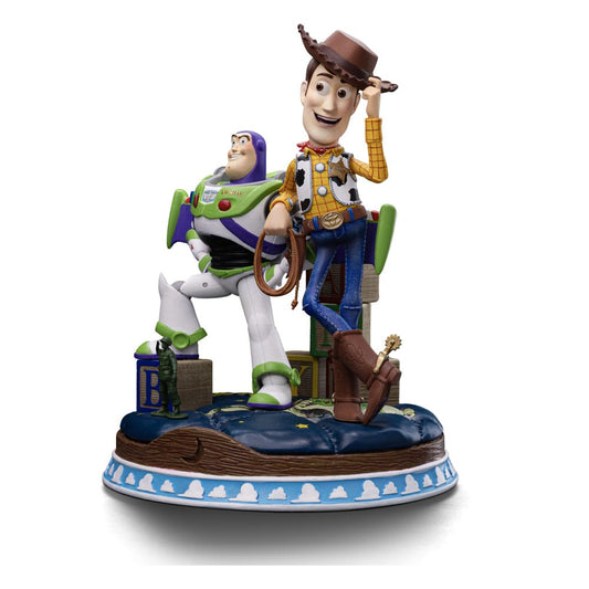 Toy Story Deluxe Art Scale Statue 1/10 Buzz & Woody 38 cm 0618231956388