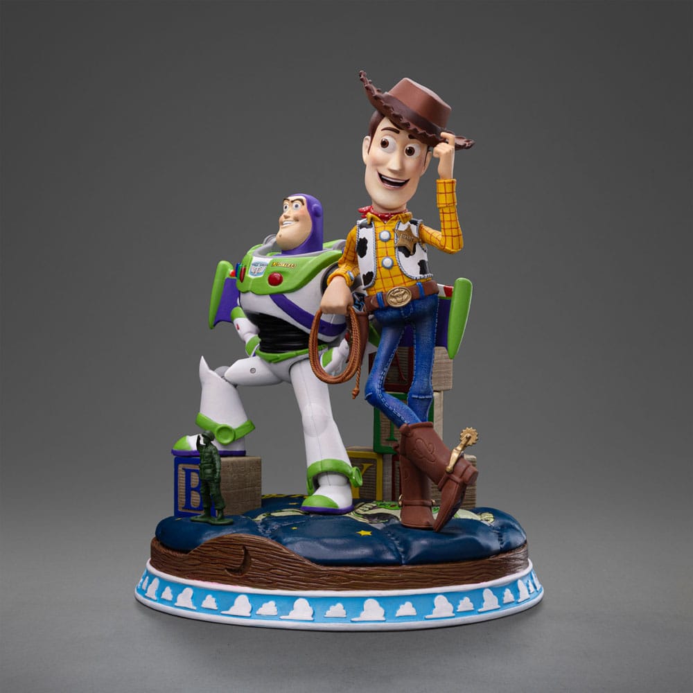 Toy Story Deluxe Art Scale Statue 1/10 Buzz & Woody 38 cm 0618231956388