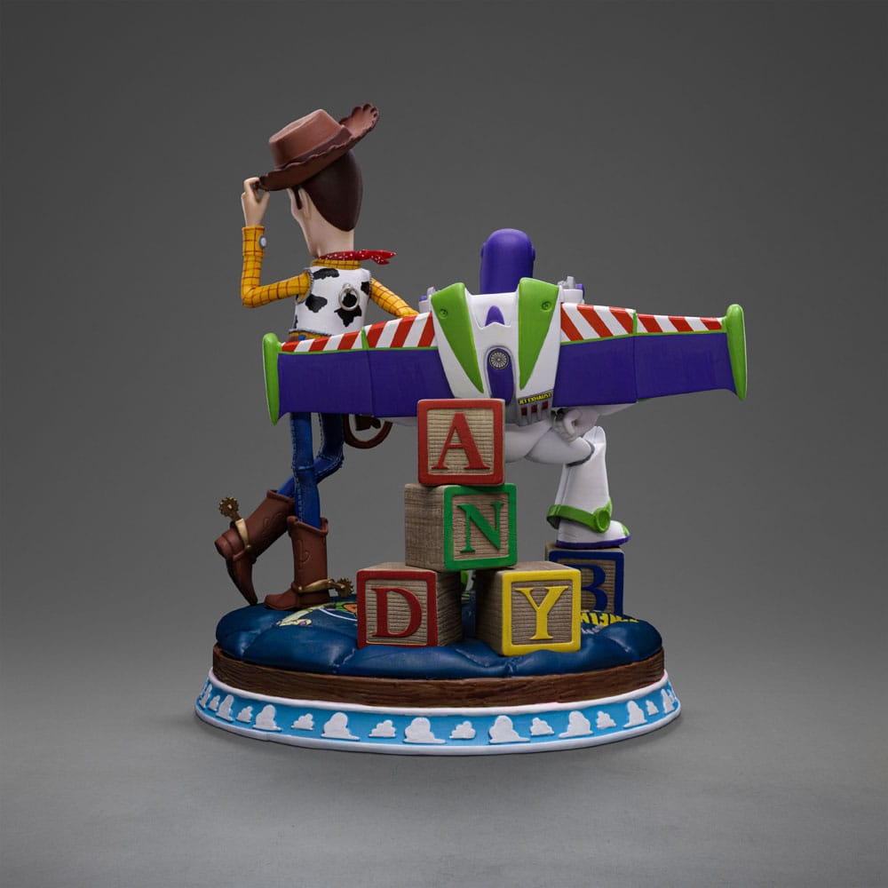 Toy Story Deluxe Art Scale Statue 1/10 Buzz & Woody 38 cm 0618231956388