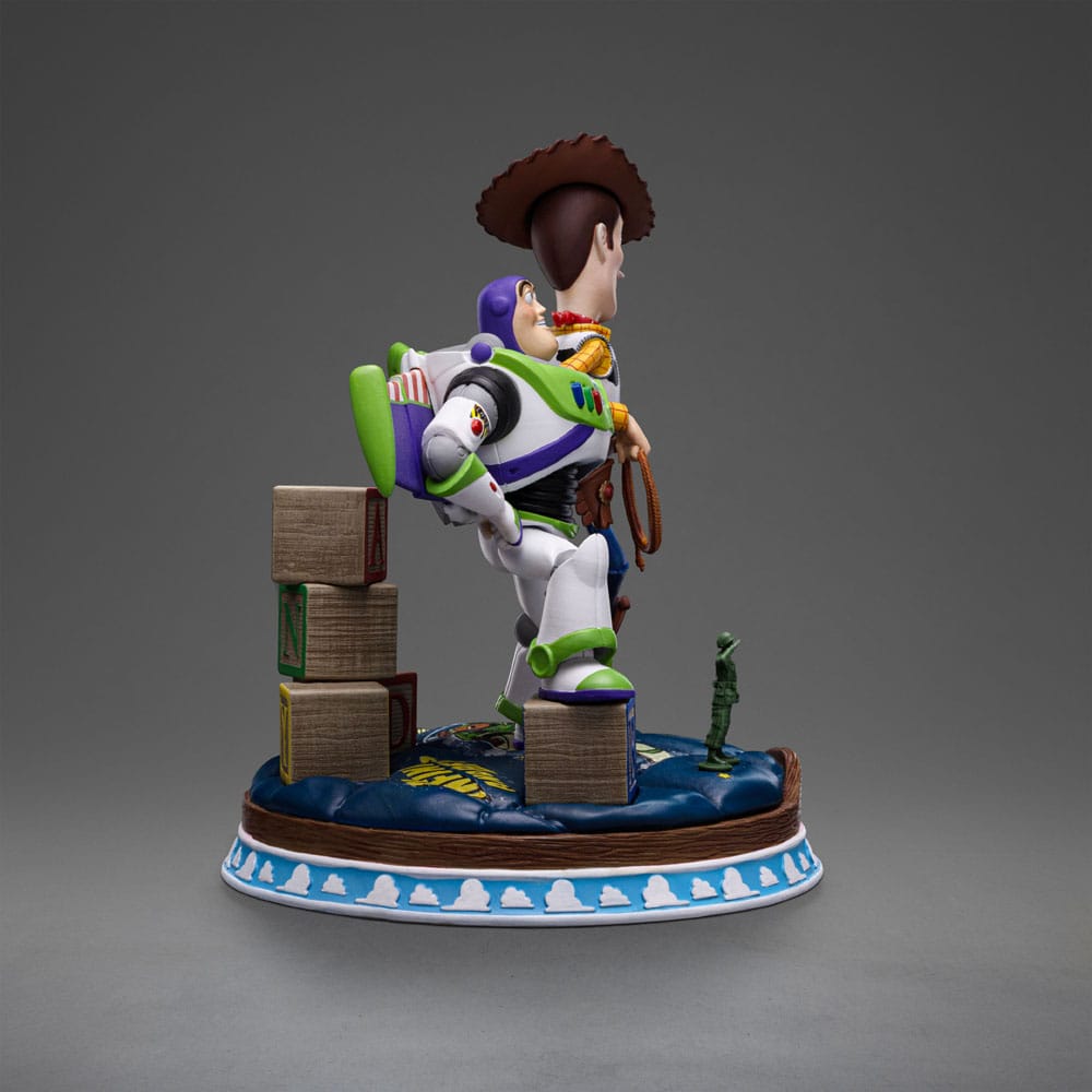 Toy Story Deluxe Art Scale Statue 1/10 Buzz & Woody 38 cm 0618231956388