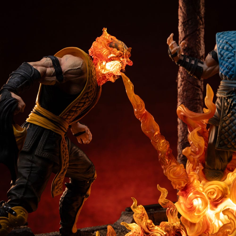 Mortal Kombat Deluxe Art Scale Statue 1/10 Scorpion Fatality 27 cm 0618231956418