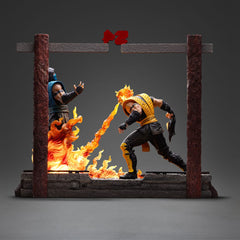 Mortal Kombat Deluxe Art Scale Statue 1/10 Scorpion Fatality 27 cm 0618231956418