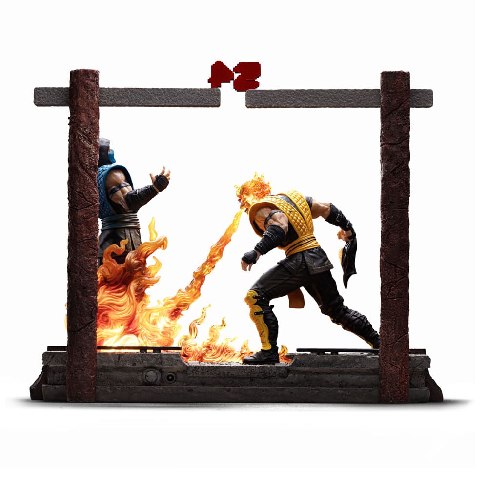 Mortal Kombat Deluxe Art Scale Statue 1/10 Scorpion Fatality 27 cm 0618231956418