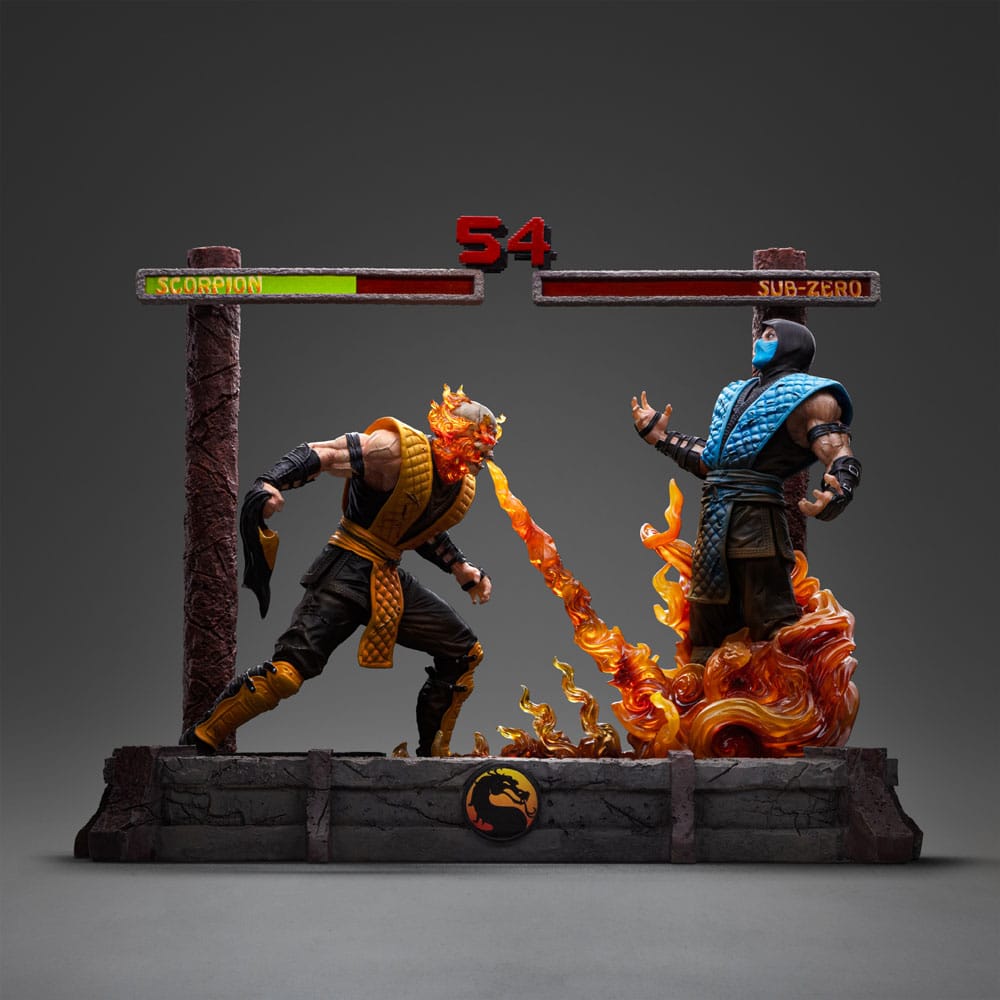 Mortal Kombat Deluxe Art Scale Statue 1/10 Scorpion Fatality 27 cm 0618231956418