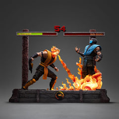 Mortal Kombat Deluxe Art Scale Statue 1/10 Scorpion Fatality 27 cm 0618231956418