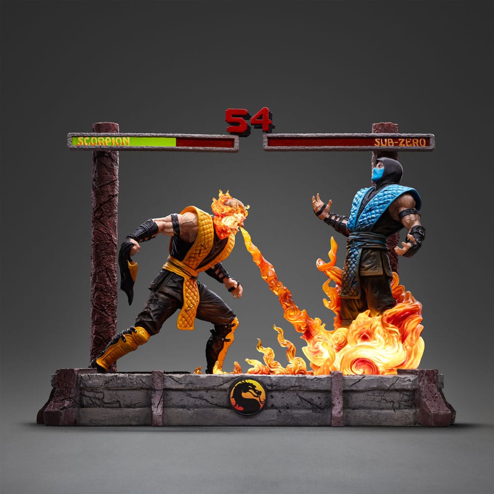 Mortal Kombat Deluxe Art Scale Statue 1/10 Scorpion Fatality 27 cm 0618231956418