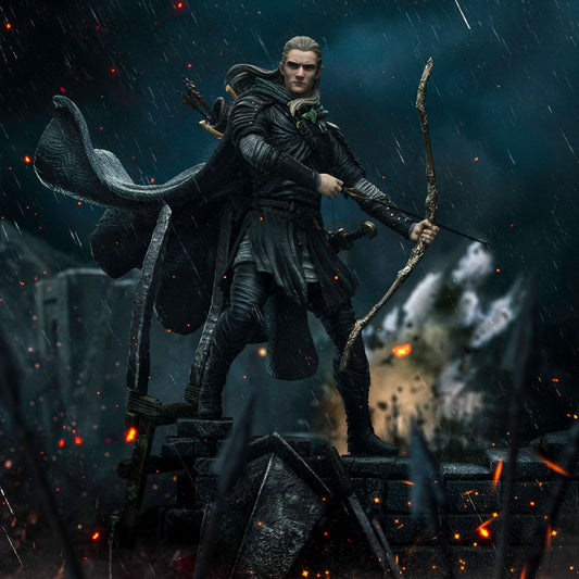 The Lord of the Rings Art Scale Statue 1/10 Legolas Unleashed 29 cm 0618231956425