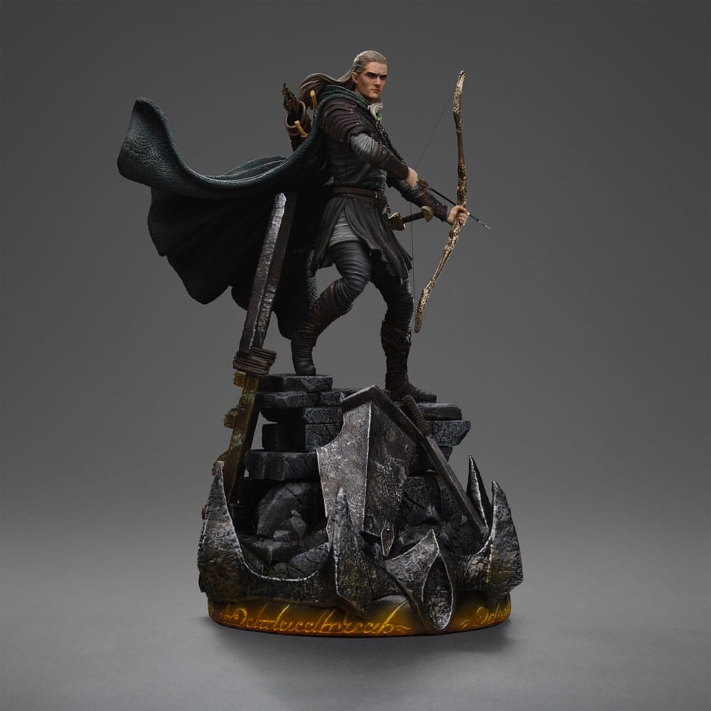 The Lord of the Rings Art Scale Statue 1/10 Legolas Unleashed 29 cm 0618231956425