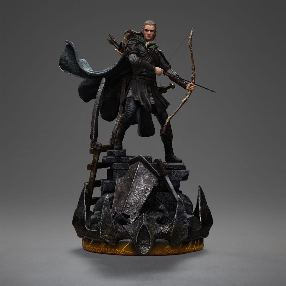 The Lord of the Rings Art Scale Statue 1/10 Legolas Unleashed 29 cm 0618231956425