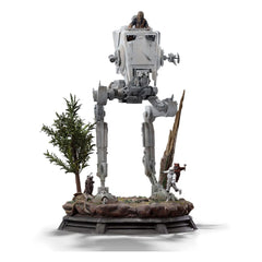 Star Wars Demi Art Scale Statue 1/20 AT-ST and Chewbacca 53 cm 0618231956449