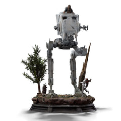 Star Wars Demi Art Scale Statue 1/20 AT-ST and Chewbacca 53 cm 0618231956449